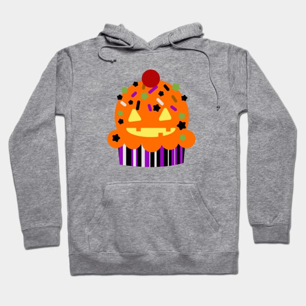 Halloween Cupcake Hoodie by saradaboru